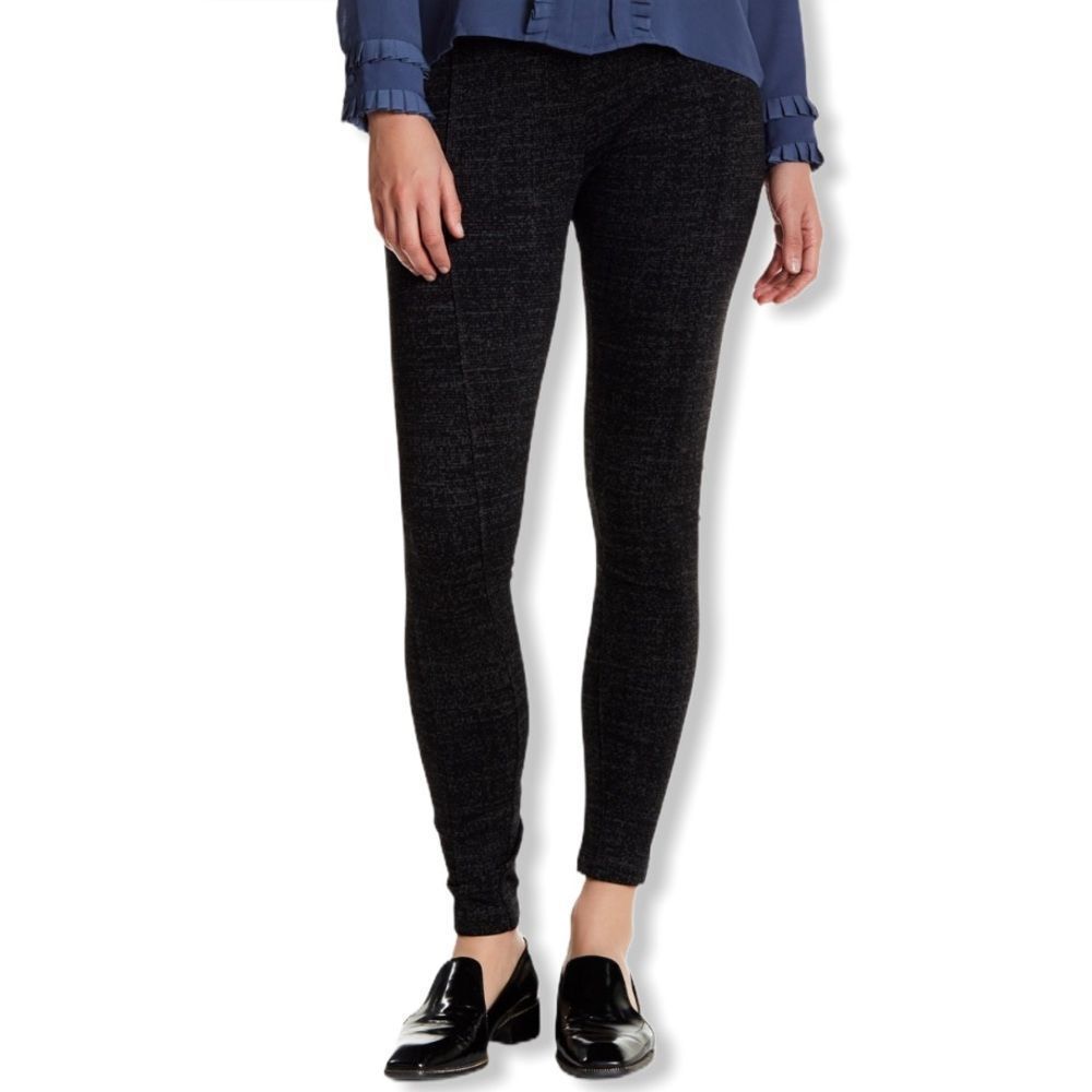Lysse Grey Boucle Print Mara Seamed Stretch Leggings